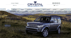 Desktop Screenshot of crystalmotorcompany.co.uk